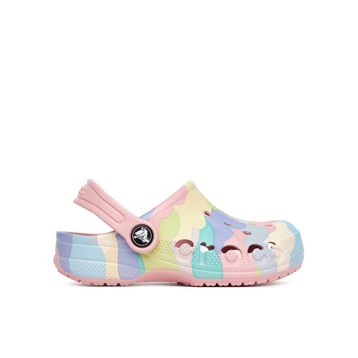 Klapki Crocs BAYA SEASONAL PRINTED CG K 209728-606 Kolorowy ze sklepu eobuwie.pl w kategorii Klapki dziecięce - zdjęcie 182073348