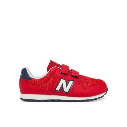 Sneakersy New Balance PV500TR1 Czerwony ze sklepu eobuwie.pl w kategorii Buty sportowe dziecięce - zdjęcie 182073366