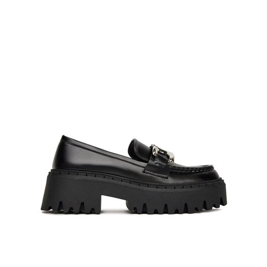 Loafersy DeeZee 25365-7 Czarny ze sklepu eobuwie.pl w kategorii Półbuty damskie - zdjęcie 182073426