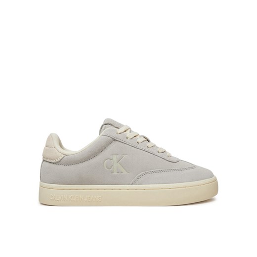 Sneakersy Calvin Klein Jeans Classic Cupsole Laceup Wt Wm YW0YW01833 Szary ze sklepu eobuwie.pl w kategorii Buty sportowe damskie - zdjęcie 182073445