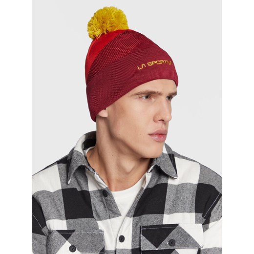 Czapka La Sportiva Knitty Y58320319 Czerwony ze sklepu eobuwie.pl w kategorii Czapki zimowe męskie - zdjęcie 182073447