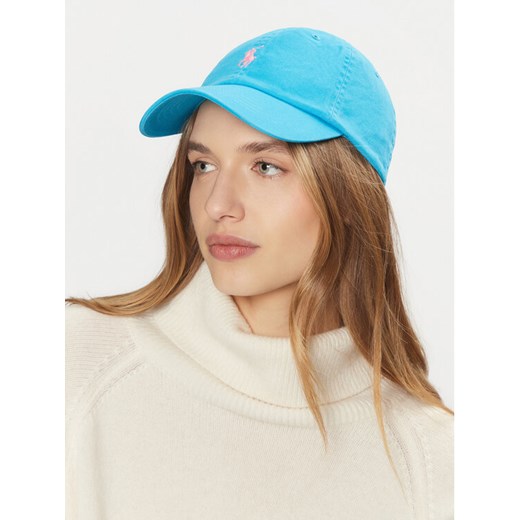 Czapka z daszkiem Polo Ralph Lauren 211912843012 Niebieski ze sklepu eobuwie.pl w kategorii Czapki z daszkiem damskie - zdjęcie 182073479