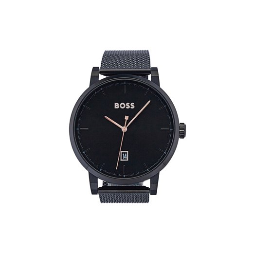 Zegarek Boss Confidence 1513810 Czarny ze sklepu eobuwie.pl w kategorii Zegarki - zdjęcie 182073526