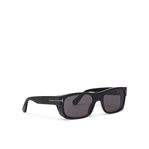 Okulary przeciwsłoneczne Tom Ford Juan FT1181-N 01A Czarny ze sklepu eobuwie.pl w kategorii Okulary przeciwsłoneczne męskie - zdjęcie 182073745