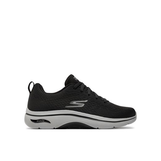 Sneakersy Skechers Go Walk Arch Fit 2.0-Idyllic 2 216516/BKCC Czarny ze sklepu eobuwie.pl w kategorii Buty sportowe męskie - zdjęcie 182073818
