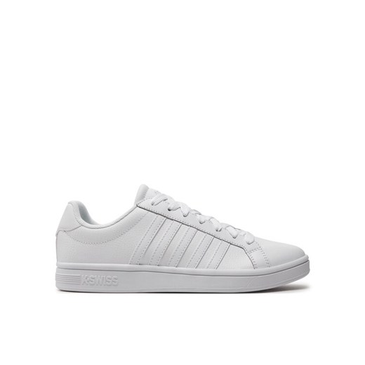 Sneakersy K-Swiss Court Tiebreak 07011-154-M Biały ze sklepu eobuwie.pl w kategorii Buty sportowe męskie - zdjęcie 182073828