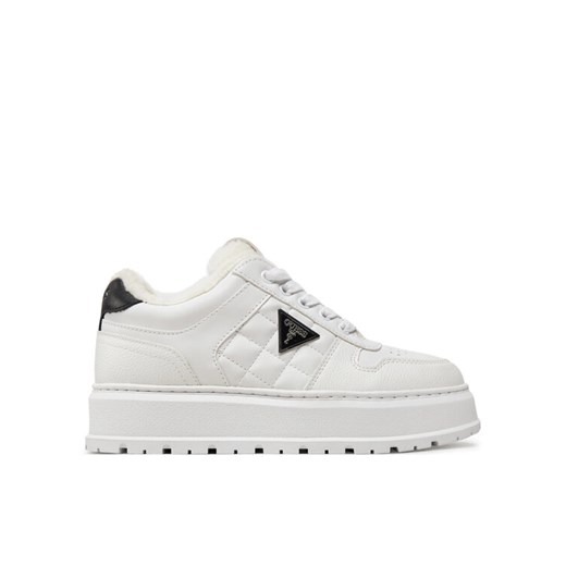Sneakersy Guess Terria2 FLFTRR ELE12 Biały ze sklepu eobuwie.pl w kategorii Buty sportowe damskie - zdjęcie 182073895