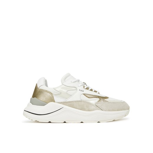 Sneakersy D.A.T.E. Fuga W421-FG-LM Beżowy ze sklepu eobuwie.pl w kategorii Buty sportowe damskie - zdjęcie 182073898