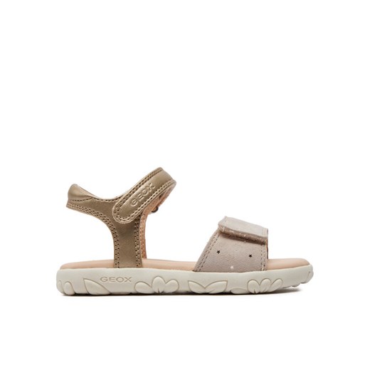 Sandały Geox J Sandal Haiti Girl J028ZA 007NF C0208 M Złoty ze sklepu eobuwie.pl w kategorii Sandały dziecięce - zdjęcie 182073957