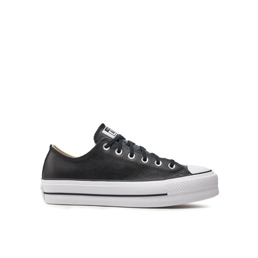 Trampki Converse Ctas Lift Clean Ox 561681C Czarny ze sklepu eobuwie.pl w kategorii Trampki damskie - zdjęcie 182073985