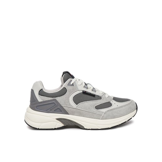 Sneakersy Tommy Jeans EM0EM01501 Szary ze sklepu eobuwie.pl w kategorii Buty sportowe męskie - zdjęcie 182073997
