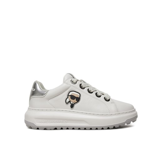Sneakersy KARL LAGERFELD KL67530 Biały ze sklepu eobuwie.pl w kategorii Buty sportowe damskie - zdjęcie 182074155