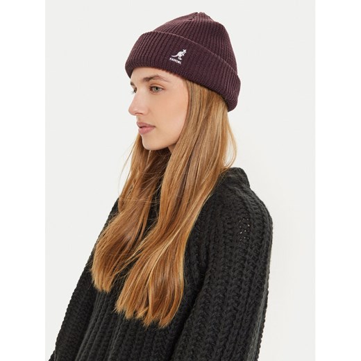 Czapka Kangol Cardinal 2 Way Beanie K3454 Fioletowy ze sklepu eobuwie.pl w kategorii Czapki zimowe damskie - zdjęcie 182074176