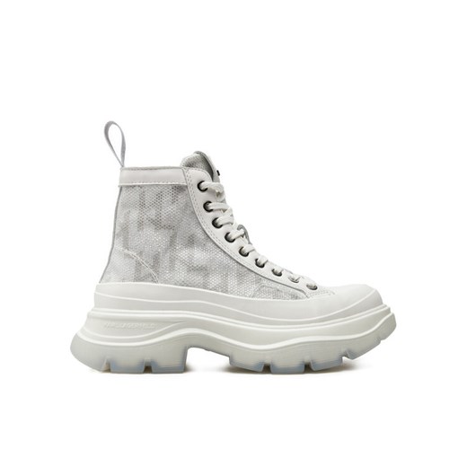 Sneakersy KARL LAGERFELD KL42959G Biały ze sklepu eobuwie.pl w kategorii Trampki damskie - zdjęcie 182074179