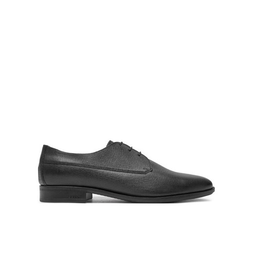 Półbuty Boss Colby 50523042 Czarny ze sklepu eobuwie.pl w kategorii Buty eleganckie męskie - zdjęcie 182074245