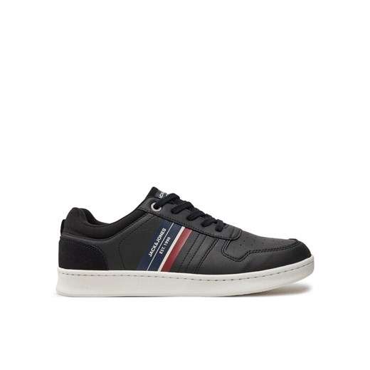 Sneakersy Jack&Jones Dang 12221815 Czarny ze sklepu eobuwie.pl w kategorii Buty sportowe męskie - zdjęcie 182074277