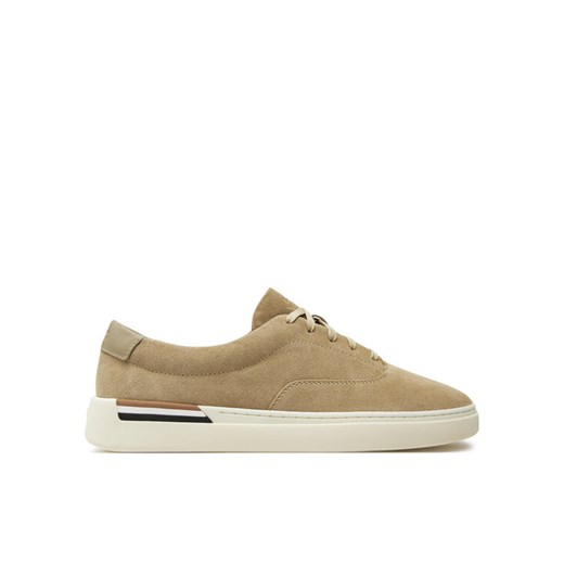 Sneakersy Boss Clint Tenn Sdof 50517312 Beżowy ze sklepu eobuwie.pl w kategorii Trampki męskie - zdjęcie 182074288