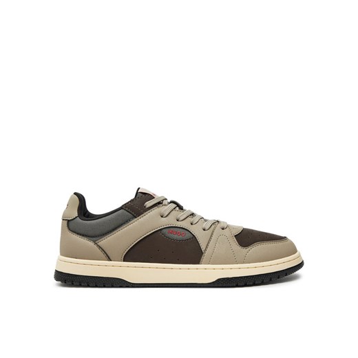 Sneakersy Hugo Hadrian 50529902 10266726 01 Brązowy ze sklepu eobuwie.pl w kategorii Buty sportowe męskie - zdjęcie 182074308
