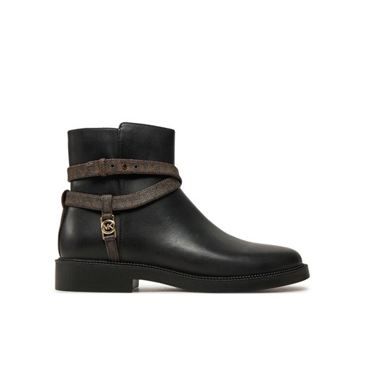 Botki MICHAEL Michael Kors 40F4ABME7L Czarny ze sklepu eobuwie.pl w kategorii Botki - zdjęcie 182074369