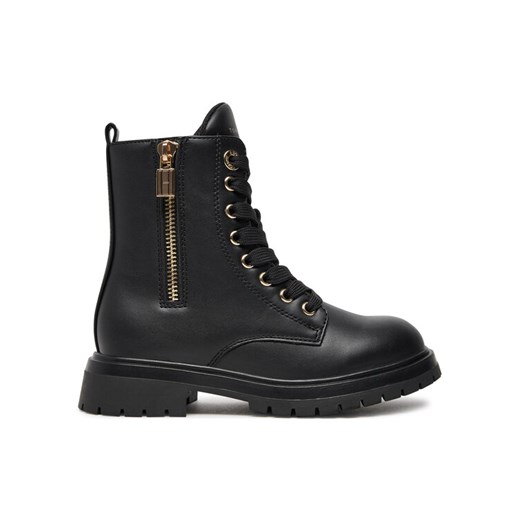 Trapery Tommy Hilfiger Lace-Up Bootie T3A5-33567-1351 M Czarny ze sklepu eobuwie.pl w kategorii Buty zimowe dziecięce - zdjęcie 182074435