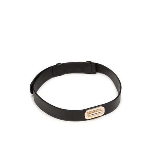 Pasek na talię Tommy Hilfiger Turnlock 2.5 AW0AW14723 Czarny ze sklepu eobuwie.pl w kategorii Paski damskie - zdjęcie 182074579
