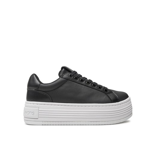 Sneakersy Calvin Klein Bold Platf Low Oh Mg Lth YW0YW01589 Czarny ze sklepu eobuwie.pl w kategorii Buty sportowe damskie - zdjęcie 182074618