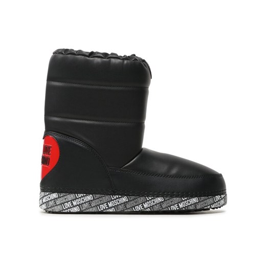 Śniegowce LOVE MOSCHINO JA24142G1HIT400A Czarny ze sklepu eobuwie.pl w kategorii Śniegowce damskie - zdjęcie 182074696