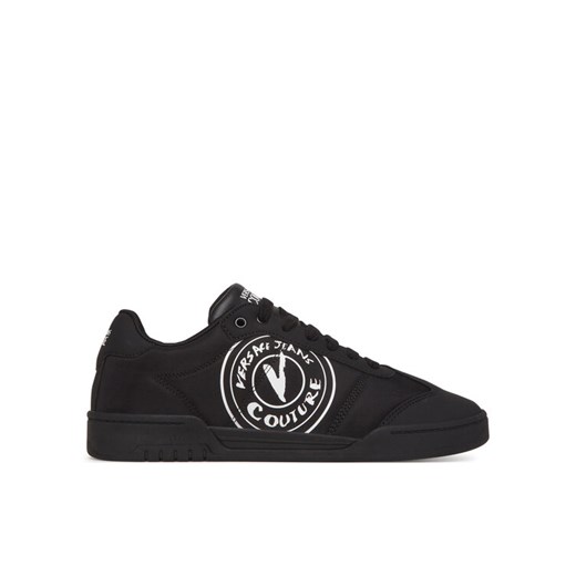 Sneakersy Versace Jeans Couture 78YA3SD1 Czarny ze sklepu eobuwie.pl w kategorii Buty sportowe męskie - zdjęcie 182074835