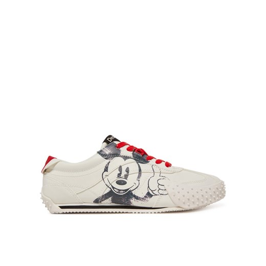 Sneakersy Desigual 25SSKP06 Biały ze sklepu eobuwie.pl w kategorii Buty sportowe damskie - zdjęcie 182074859