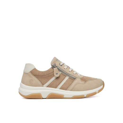 Sneakersy Remonte D1S04-60 Beżowy ze sklepu eobuwie.pl w kategorii Buty sportowe damskie - zdjęcie 182074945