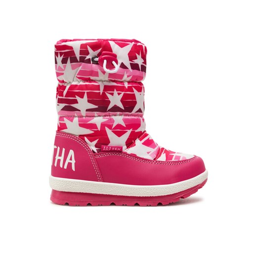 Śniegowce Agatha Ruiz de la Prada 231996-B S Różowy ze sklepu eobuwie.pl w kategorii Buty zimowe dziecięce - zdjęcie 182074958