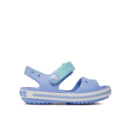 Sandały Crocs Crocband Sandal Kids Moon 12856 Niebieski ze sklepu eobuwie.pl w kategorii Sandały dziecięce - zdjęcie 182074996