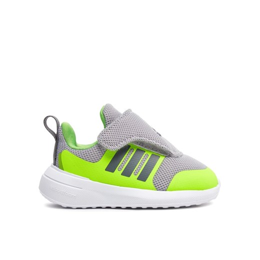 Sneakersy adidas FortaRun 2.0 Kids ID8504 Szary ze sklepu eobuwie.pl w kategorii Buty sportowe dziecięce - zdjęcie 182075049