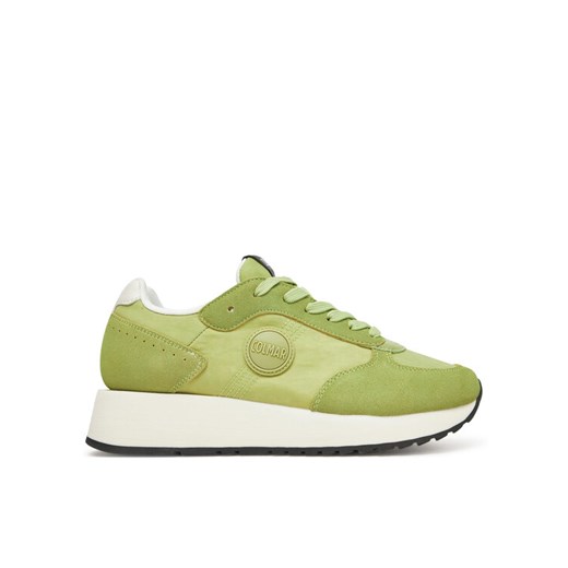 Sneakersy Colmar Travis SS25/233 Zielony ze sklepu eobuwie.pl w kategorii Buty sportowe damskie - zdjęcie 182075069