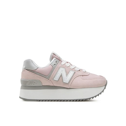 Sneakersy New Balance WL574ZSE Różowy ze sklepu eobuwie.pl w kategorii Buty sportowe damskie - zdjęcie 182075075