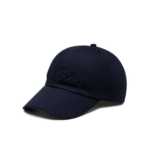 Czapka z daszkiem Calvin Klein Embroidery K50K505737 Granatowy ze sklepu eobuwie.pl w kategorii Czapki z daszkiem męskie - zdjęcie 182075085