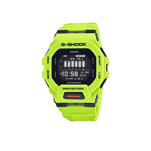 Zegarek G-Shock GBD-200-9ER Zielony ze sklepu eobuwie.pl w kategorii Zegarki - zdjęcie 182075117