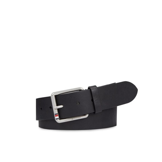 Pasek Męski Tommy Hilfiger Casual 4.0 AM0AM11466 Czarny ze sklepu eobuwie.pl w kategorii Paski męskie - zdjęcie 182075119