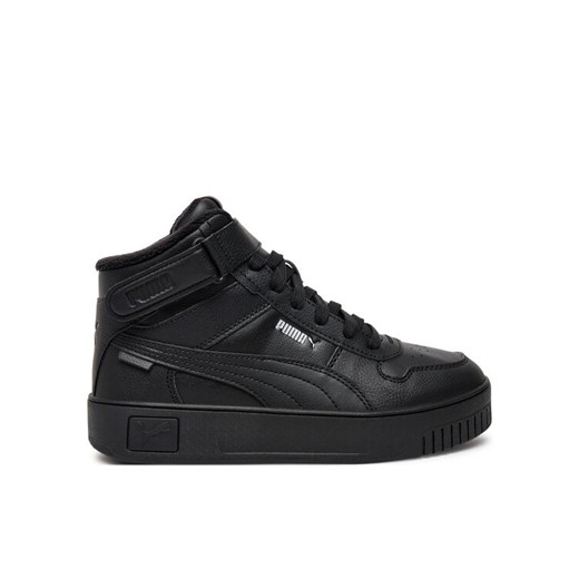 Sneakersy Puma Carina Street Mid Wtr 398050 01 Czarny ze sklepu eobuwie.pl w kategorii Buty sportowe damskie - zdjęcie 182075158