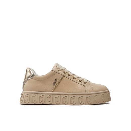 Sneakersy Liu Jo Lovely 03 BA4121 PX049 Beżowy ze sklepu eobuwie.pl w kategorii Trampki damskie - zdjęcie 182075256
