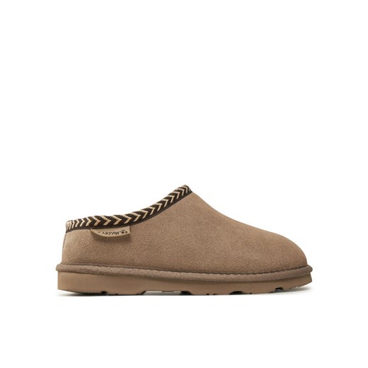 Kapcie Bearpaw Tabitha 2973W Szary ze sklepu eobuwie.pl w kategorii Kapcie damskie - zdjęcie 182075267