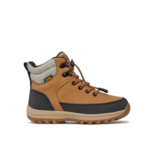 Trapery ZigZag Aenaide Kids Boot WP Z234119 Brązowy ze sklepu eobuwie.pl w kategorii Buty zimowe dziecięce - zdjęcie 182075276