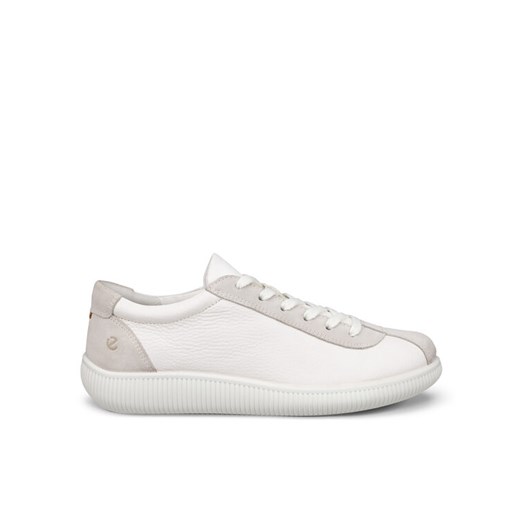 Sneakersy ECCO Soft Zero W 22025352292 Biały ze sklepu eobuwie.pl w kategorii Buty sportowe damskie - zdjęcie 182075296