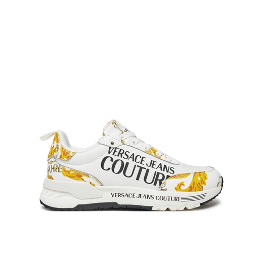 Sneakersy Versace Jeans Couture Dynamic 77VA3SA3 Biały ze sklepu eobuwie.pl w kategorii Buty sportowe damskie - zdjęcie 182075339