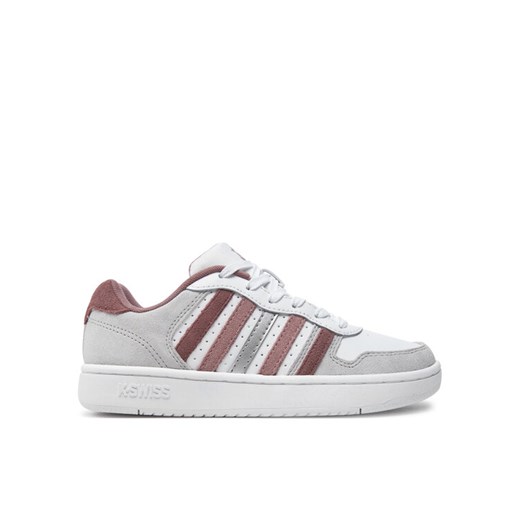 Sneakersy K-Swiss Court Palisades 96931 122 Biały ze sklepu eobuwie.pl w kategorii Buty sportowe damskie - zdjęcie 182075349