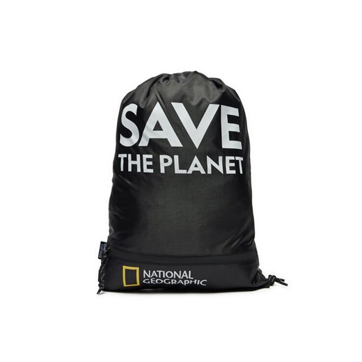 Worek National Geographic N08904.06 Czarny ze sklepu eobuwie.pl w kategorii Plecaki dla dzieci - zdjęcie 182075415