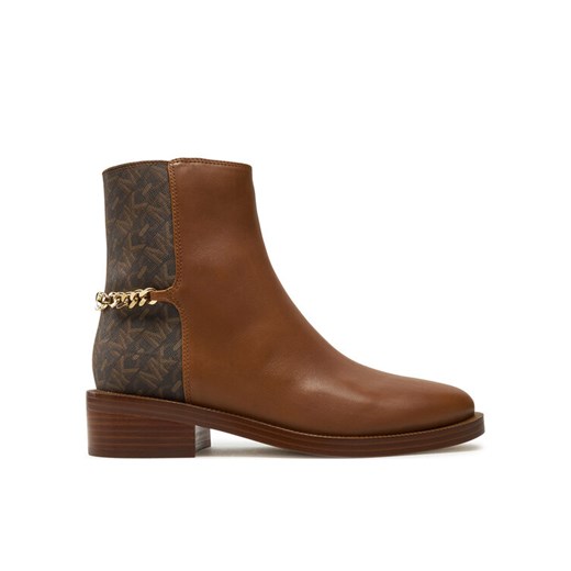 Botki MICHAEL Michael Kors Carlisle 40F4CLME8L Brązowy ze sklepu eobuwie.pl w kategorii Botki - zdjęcie 182075498