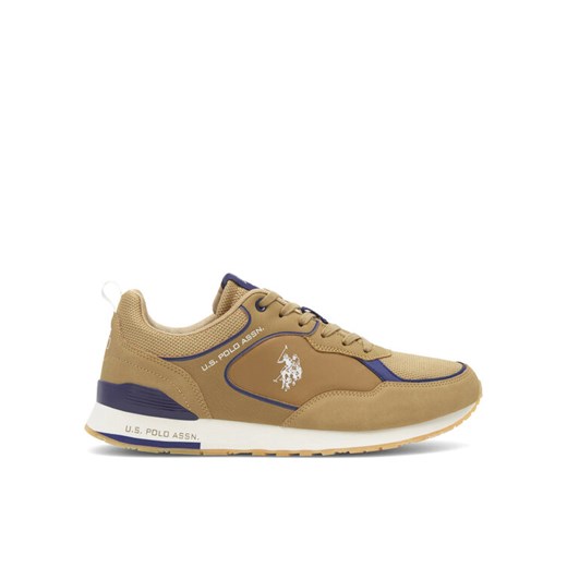 Sneakersy U.S. Polo Assn. TABRY007 Brązowy ze sklepu eobuwie.pl w kategorii Buty sportowe męskie - zdjęcie 182075549