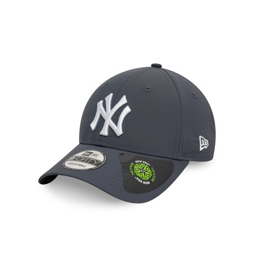Czapka z daszkiem New Era New York Yankees Recycled 9Forty 60595205 Szary ze sklepu eobuwie.pl w kategorii Czapki z daszkiem damskie - zdjęcie 182075639