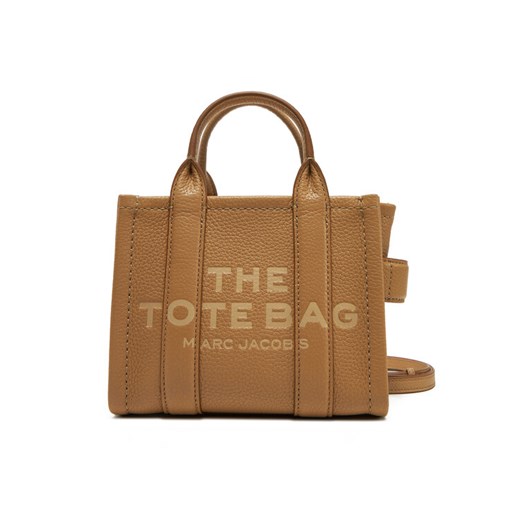 Torebka Marc Jacobs The Leather Crossbody Tote Bag H053L01RE22 Brązowy ze sklepu eobuwie.pl w kategorii Torebki damskie - zdjęcie 182075646
